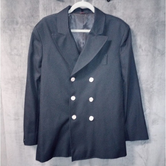 Liberty Uniform Double-Breasted FD Blouse Coat with Badge Tab Size 38R Like New - Picture 1 of 6